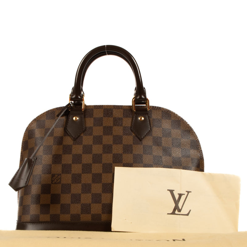 Shop 100% authentic second-hand Louis Vuitton Damier Ebene Alma PM Bag on Labellov.com
