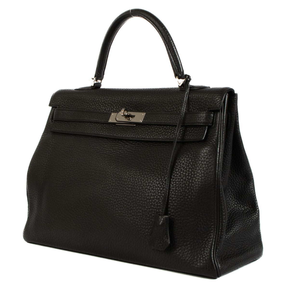 Shop authentic second hand vintage Hermès Kelly 35 Black on www.labellov.com