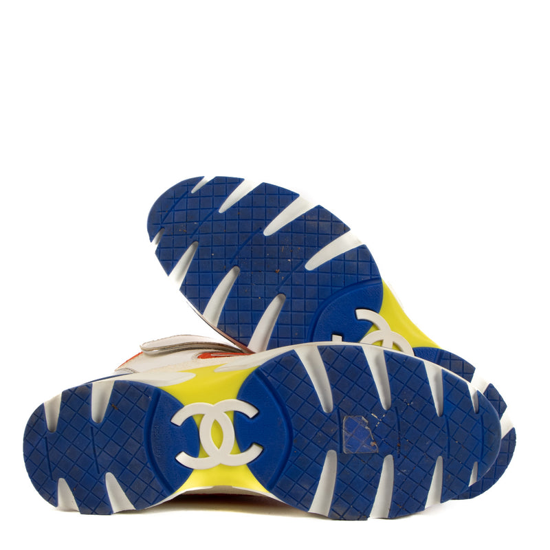 Chanel Multicolor High-Top Sneakers - size 39