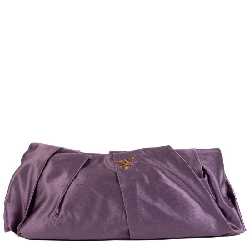Prada Purple Clutch Bag
