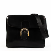 Shop 100% authentic second-hand Delvaux Festival Black Box Calf Shoulder Bag on Labellov.com