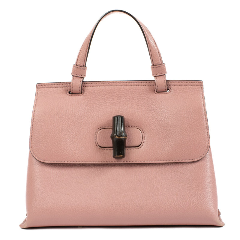 Shop 100% authentic second hand Gucci Pink Small Bamboo Daily Bag on labellov.com