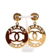 Shop 100% authentic second-hand Chanel Gold CC Earrings on Labellov.com