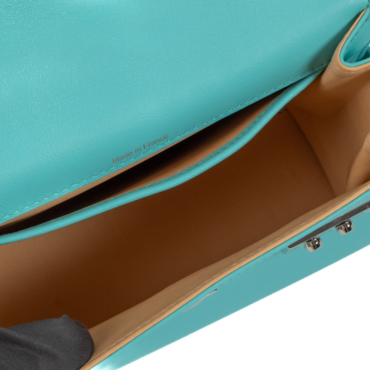 Delvaux Turquoise Veau Souple Tempête Mini