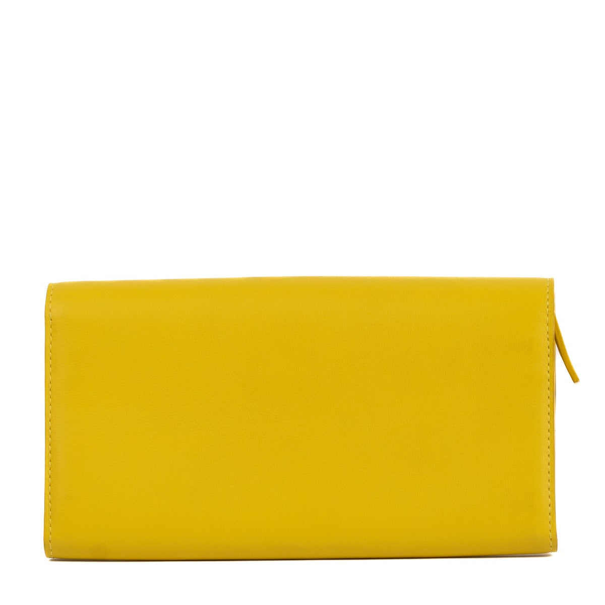 Portefeuille Madame Delvaux Mimosa Polo/Cuir de patte d'autruche