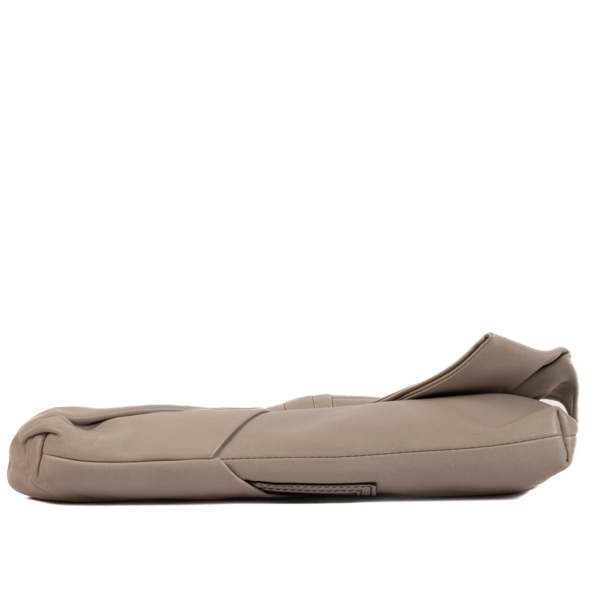 Valentino Garavani Taupe Nappa Lamswit Leren Strik Clutch