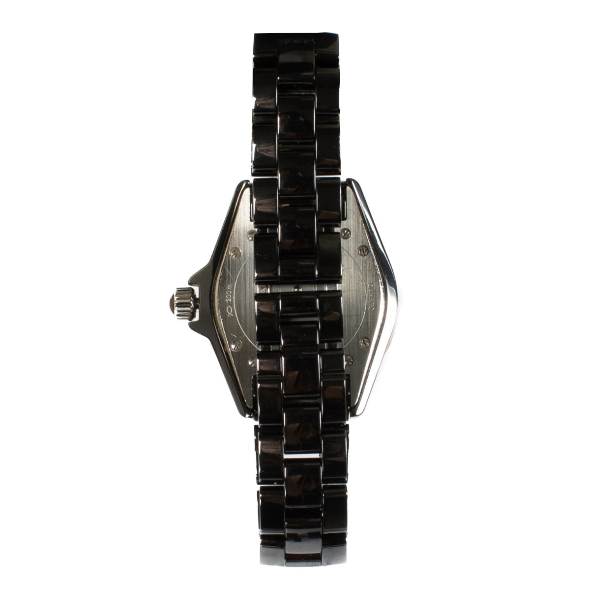Montre Chanel J12 33 mm en Céramique Noire et Diamants