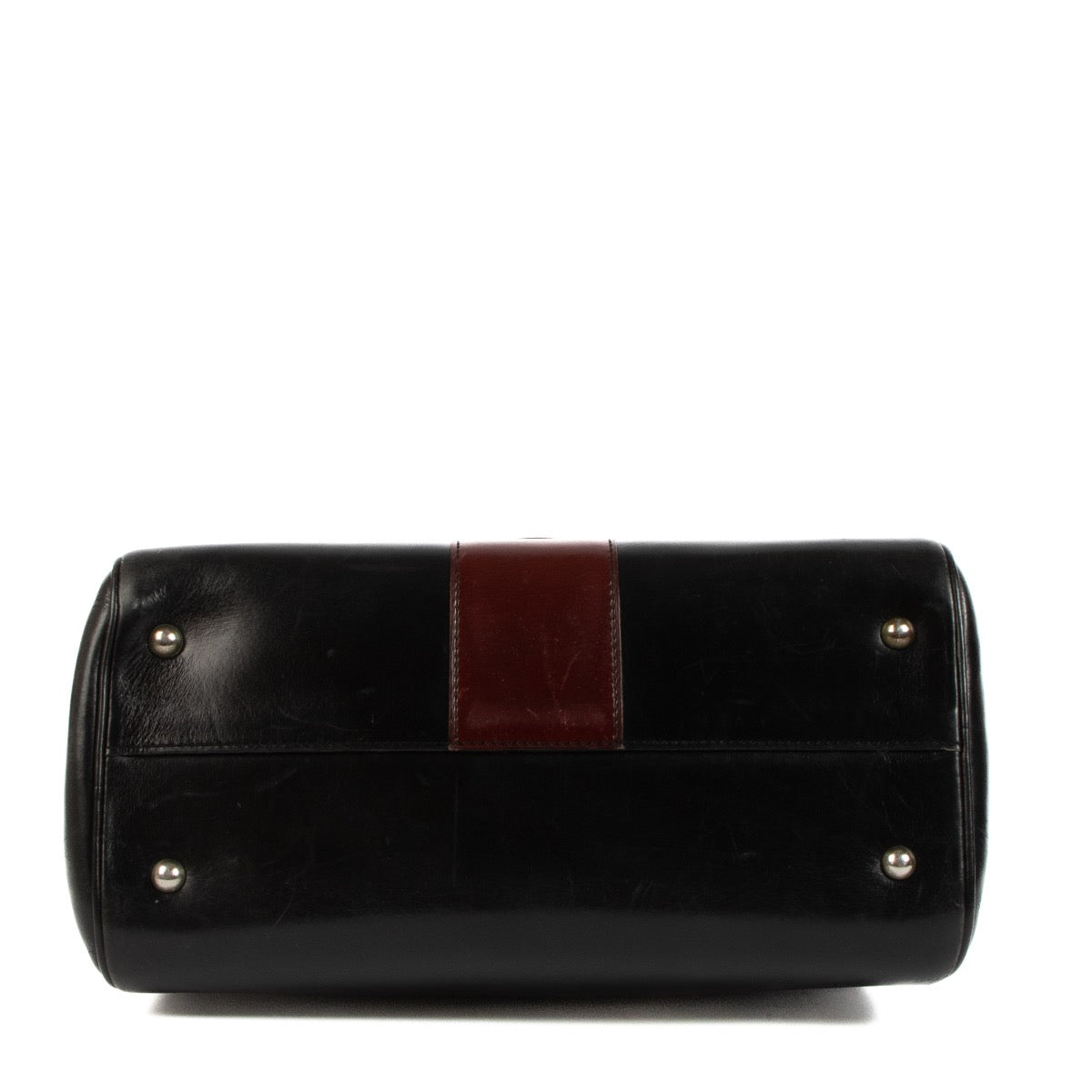 Shop 100% authentic second-hand Delvaux Vintage Brown Stripe Box Calf Brillant Bag on Labellov.com