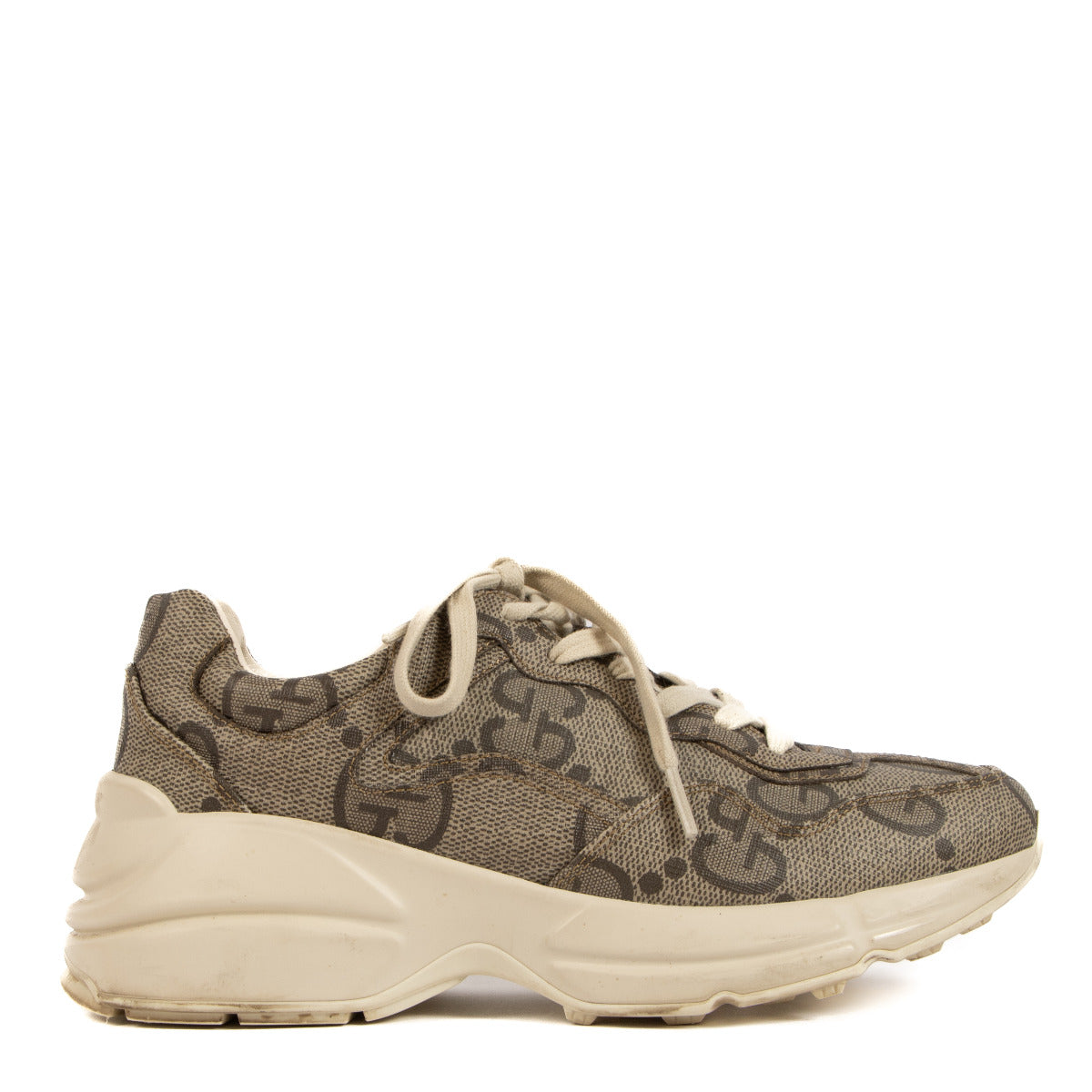 Buy and sell your preloved and brand new Gucci GG Logo Rhyton Sneakers