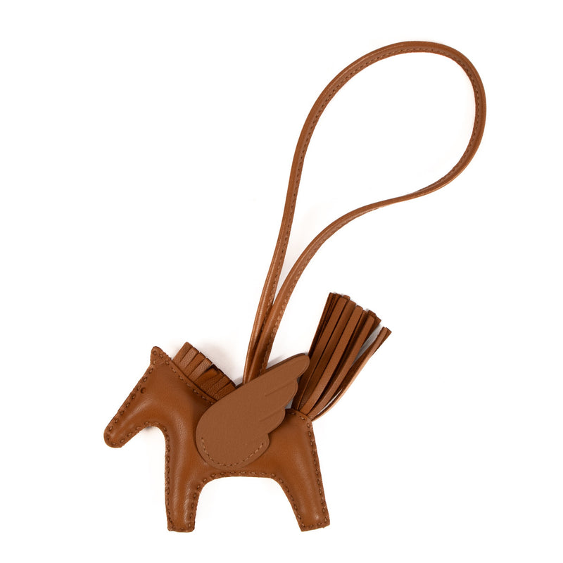Hermès 2023 Gold Rodeo PM Pegase Charm