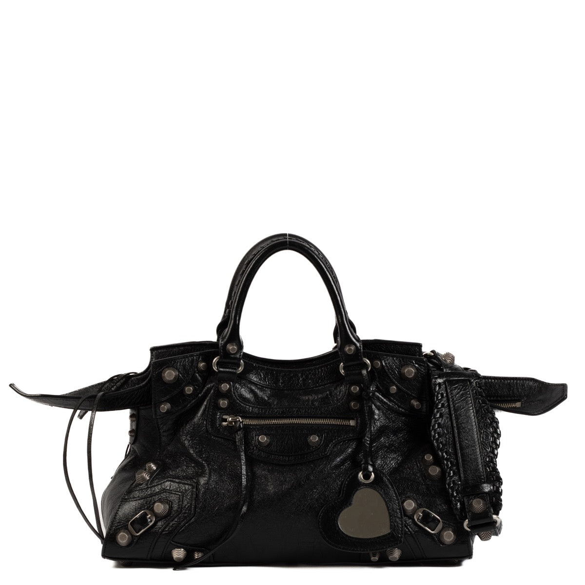 Balenciaga Black Neo Cagole City Bag for the best price at Labellov secondhand luxury in Antwerp, Knokke, Brussels and with worldwide shipping. Buy and sell your preloved and brand new designer bags for the best price online.