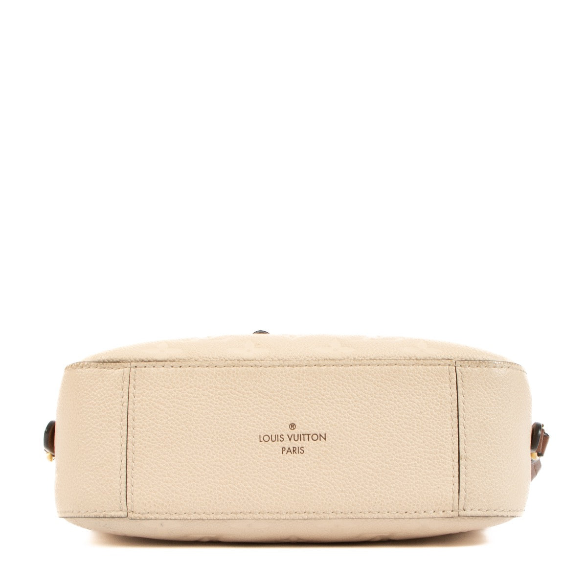Shop safe online Louis Vuitton Cream Leather Empreinte Saintonge Bag. koop veilig online tegen de beste prijs.