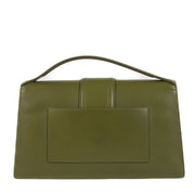 Shop 100% authentic second-hand Jacquemus Khaki Leather Le Bambinou Bag on Labellov.com