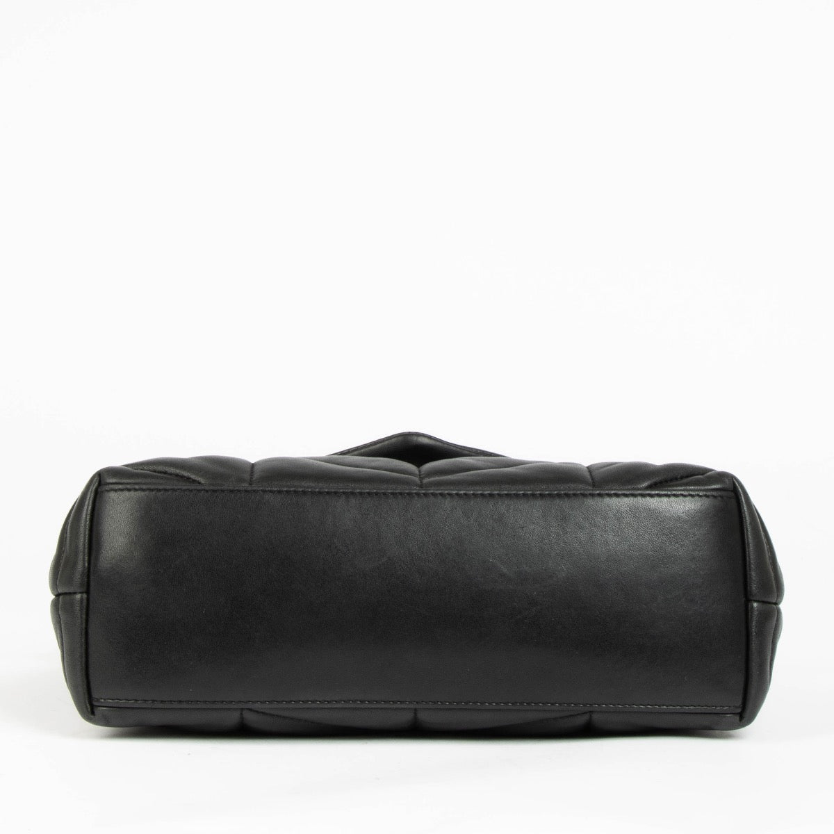 Authentic pre-loved Saint Laurent Black Lambskin Puffer Small Bag on Labellov.com