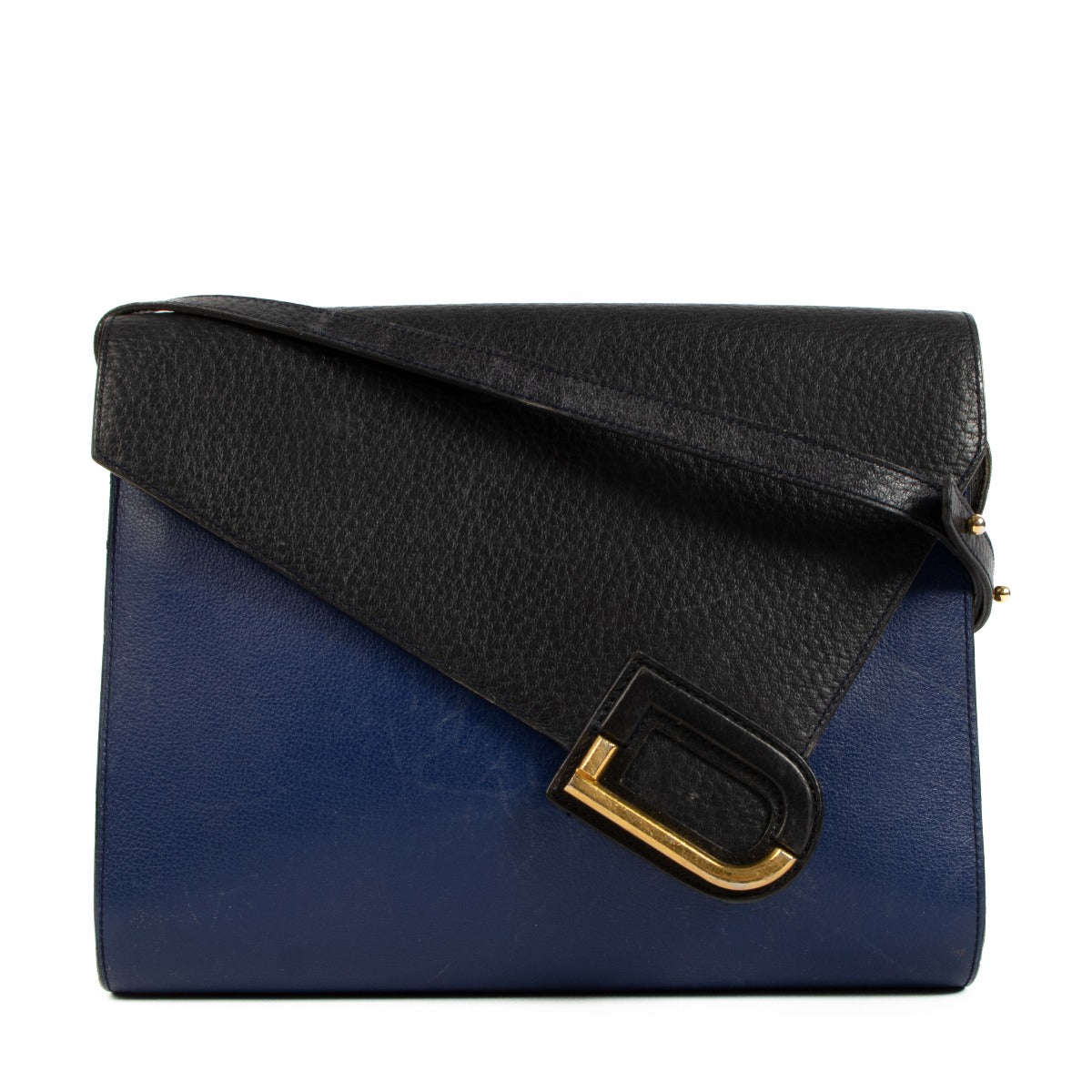 Shop 100% Delvaux Blue Romeo Crossbody Bag on Labellov.com