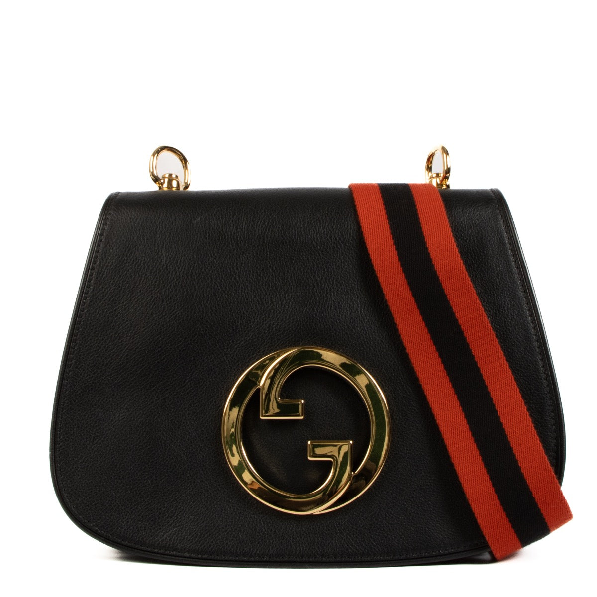 Shop safe online at Labellov in Antwerp, Brussels and Knokke this 100% authentic second hand Gucci Black Medium Blondie Crossbody