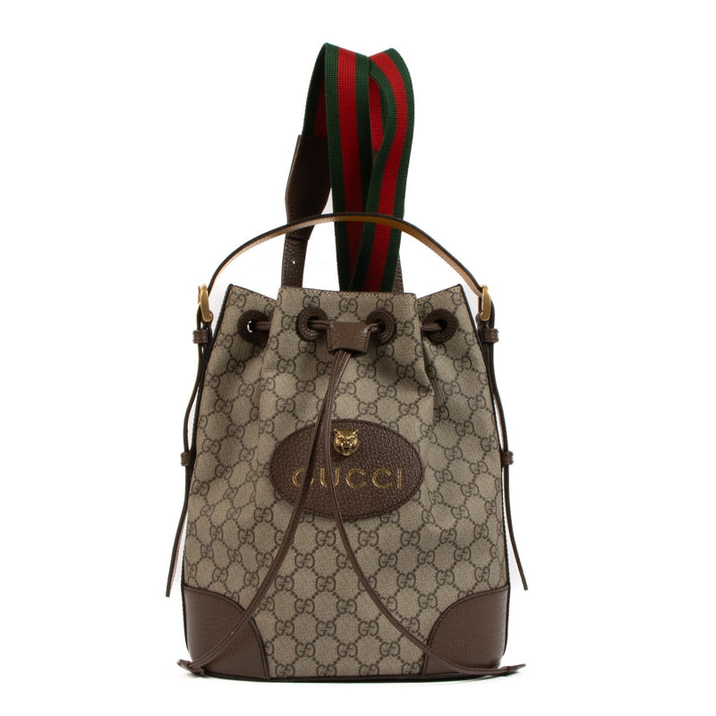 Shop 100% authentic second-hand Gucci Monogram Neo Vintage GG Supreme Backpack on Labellov.com