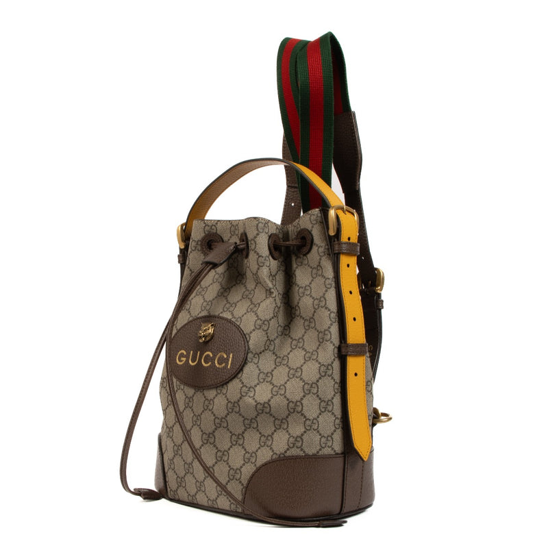 Shop 100% authentic second-hand Gucci Monogram Neo Vintage GG Supreme Backpack on Labellov.com