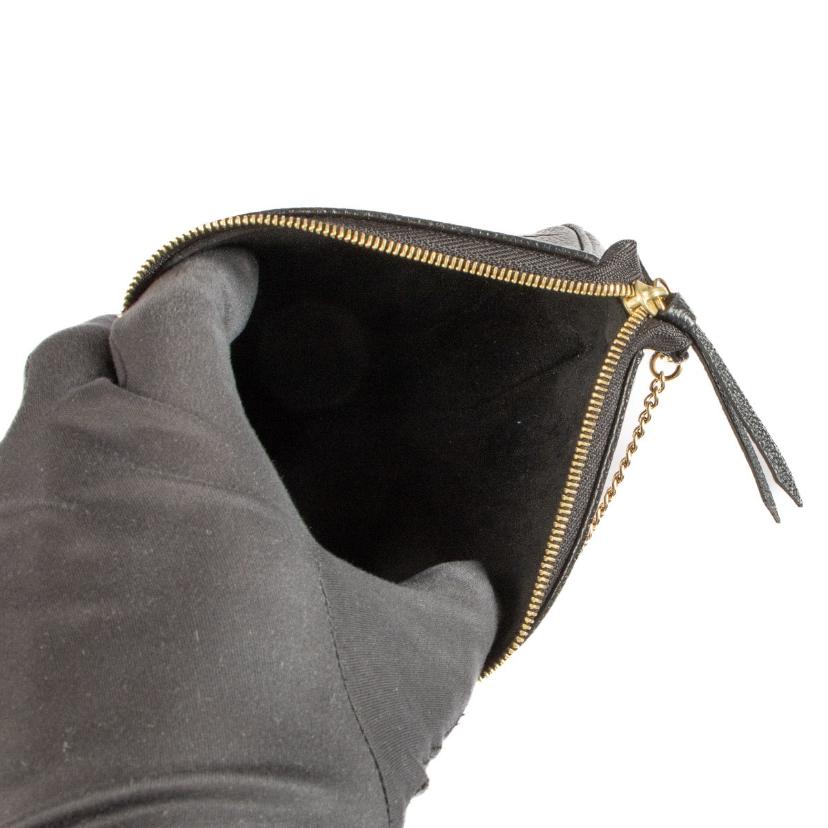 Shop 100% authentic second-hand Louis Vuitton Black Monogram Mini Pochette on Labellov.com