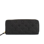 shop 100% authentic second hand Louis Vuitton Black Monogram Empreinte Clemence Wallet on Labellov.com