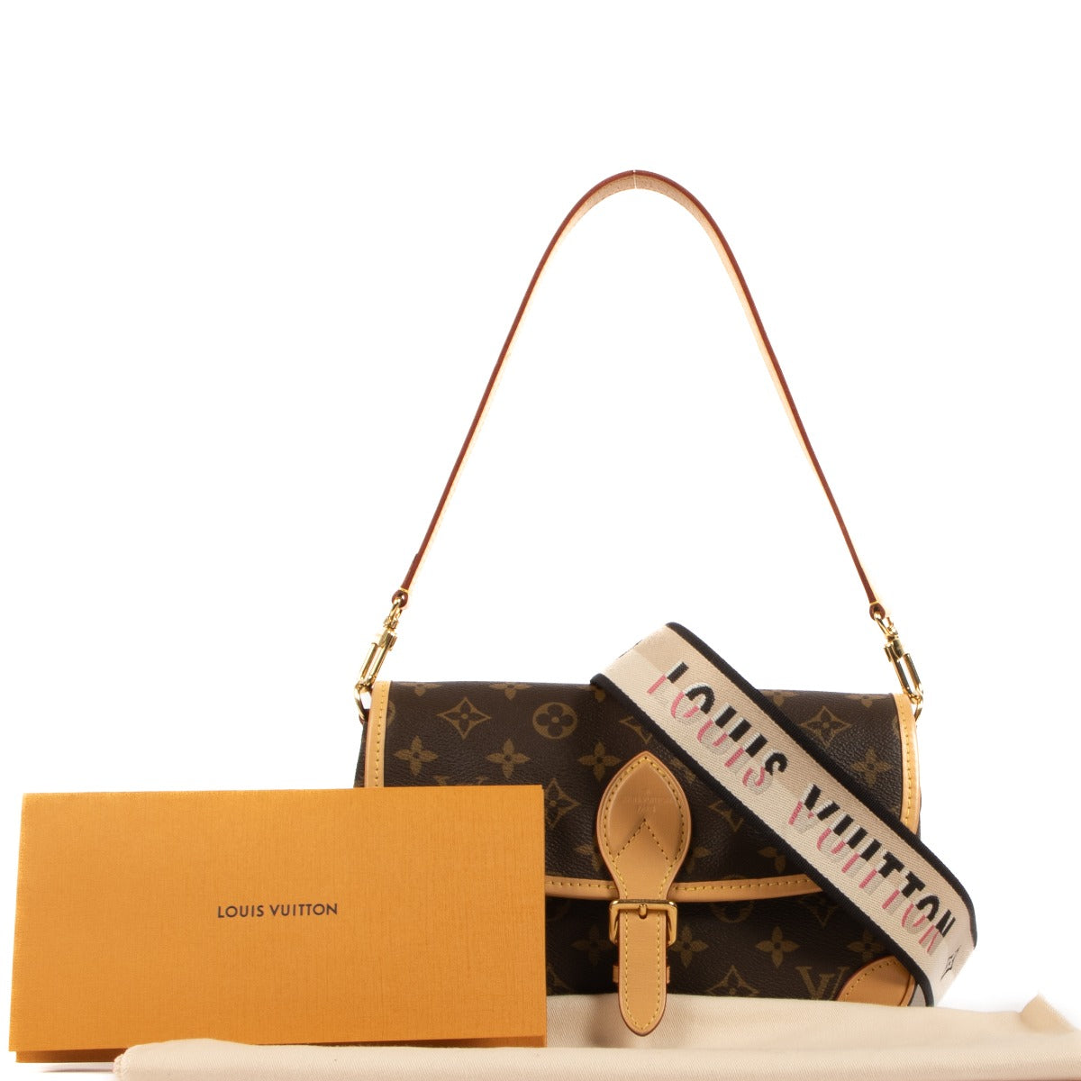 Louis Vuitton Monogram Diane Satchel Bag