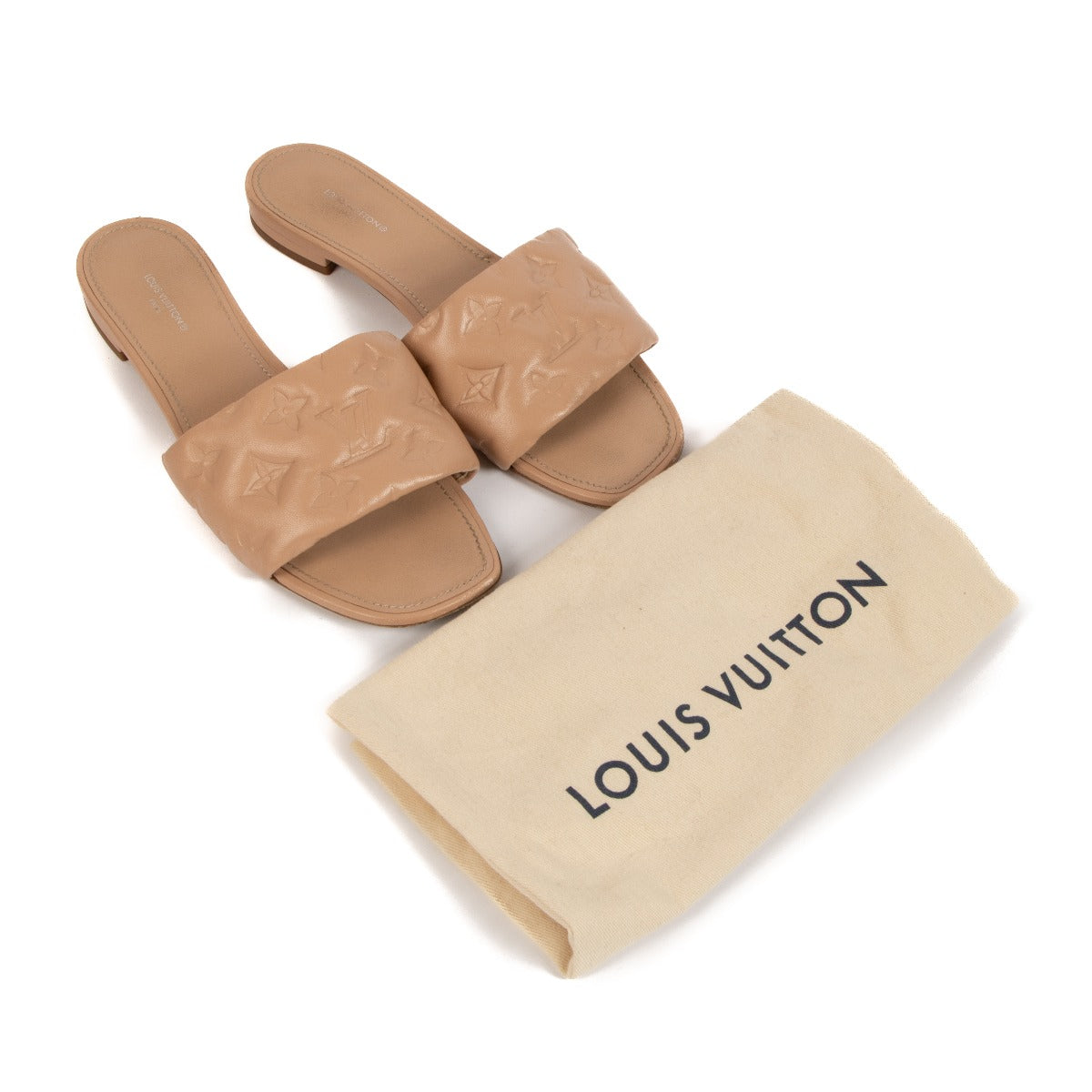 Louis Vuitton Nude Revival Flat Mules