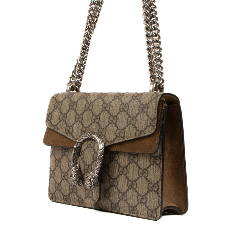 shop 100% authentic second hand Gucci Monogram Dionysus Shoulder Bag on Labellov.com