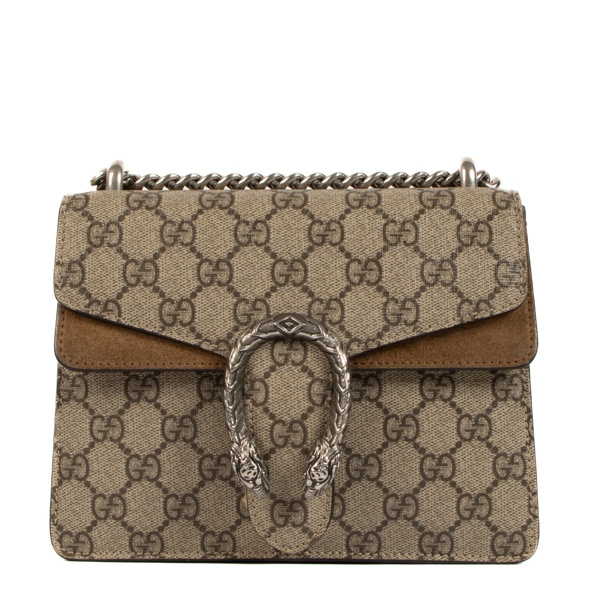 shop 100% authentic second hand Gucci Monogram Dionysus Shoulder Bag on Labellov.com