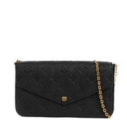 Shop 100% authentic second-hand Louis Vuitton Black Monogram Empreinte Pochette Félicie on Labellov.com