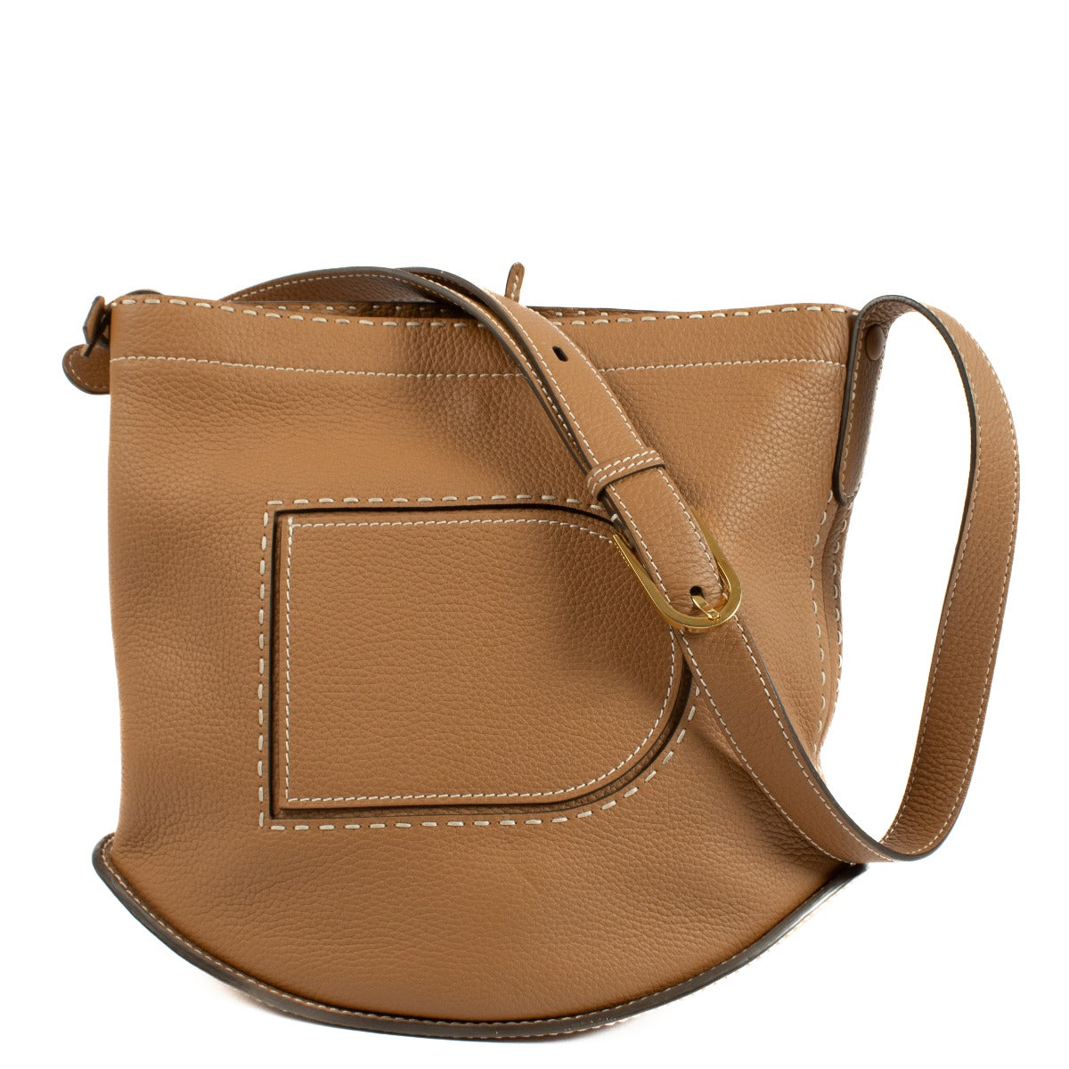 Delvaux Vegetal Taurillon Souple Pin Surpiqué