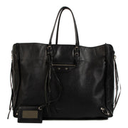 Shop safe online at Labellov in Antwerp, Brussels and Knokke this 100% authentic second hand Balenciaga Black Paper A4 Tote Bag