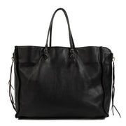 Shop safe online at Labellov in Antwerp, Brussels and Knokke this 100% authentic second hand Balenciaga Black Paper A4 Tote Bag
