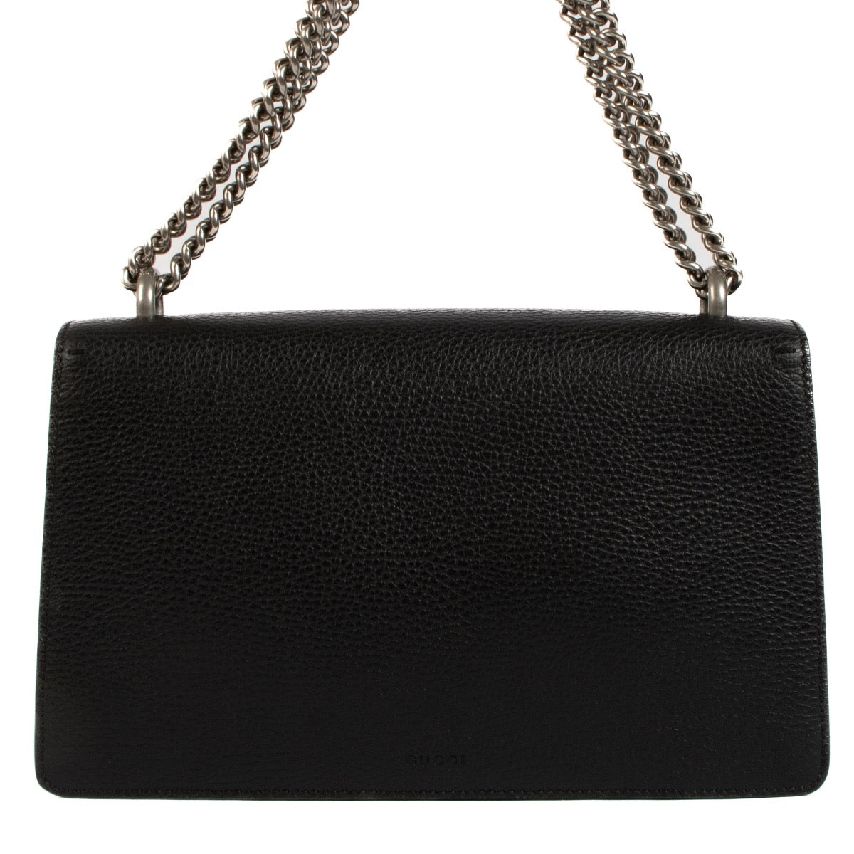 Shop safe online at Labellov in Antwerp Brussels and Knokke this 100% authentic second hand Gucci Black Leather Small Dionysus