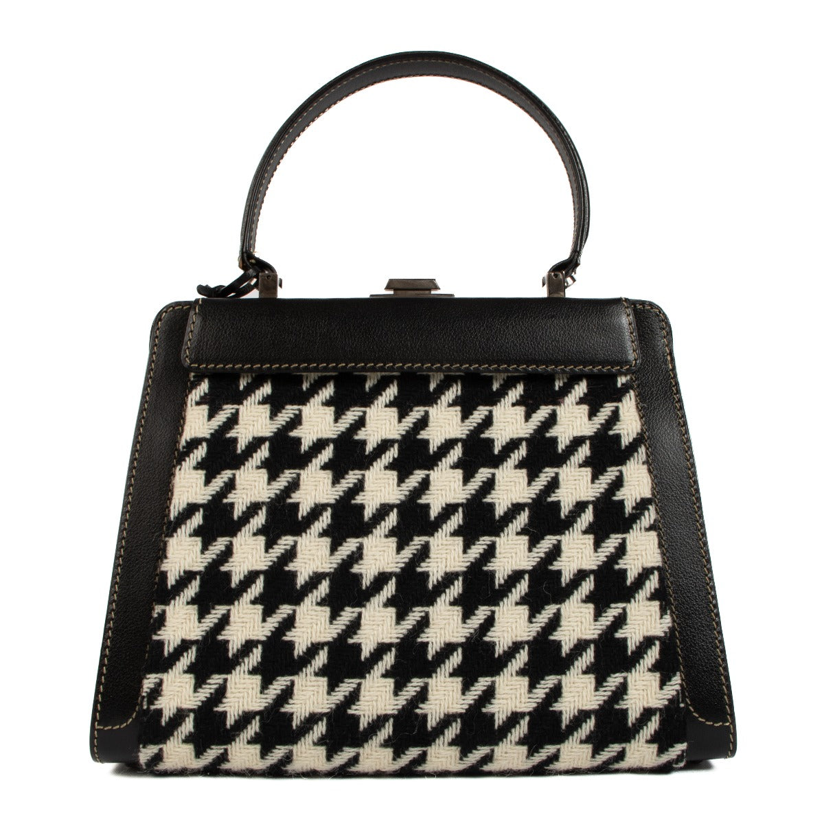 Delvaux Zwarte Jumping Illusion Handtas