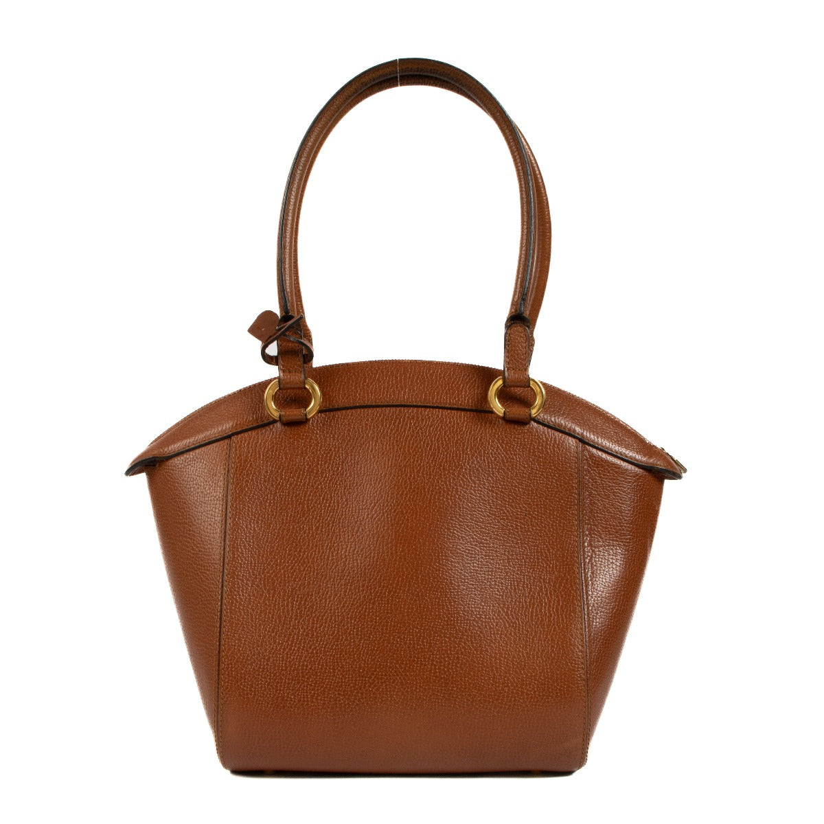 Delvaux Cognac Jumping Charme Handbag