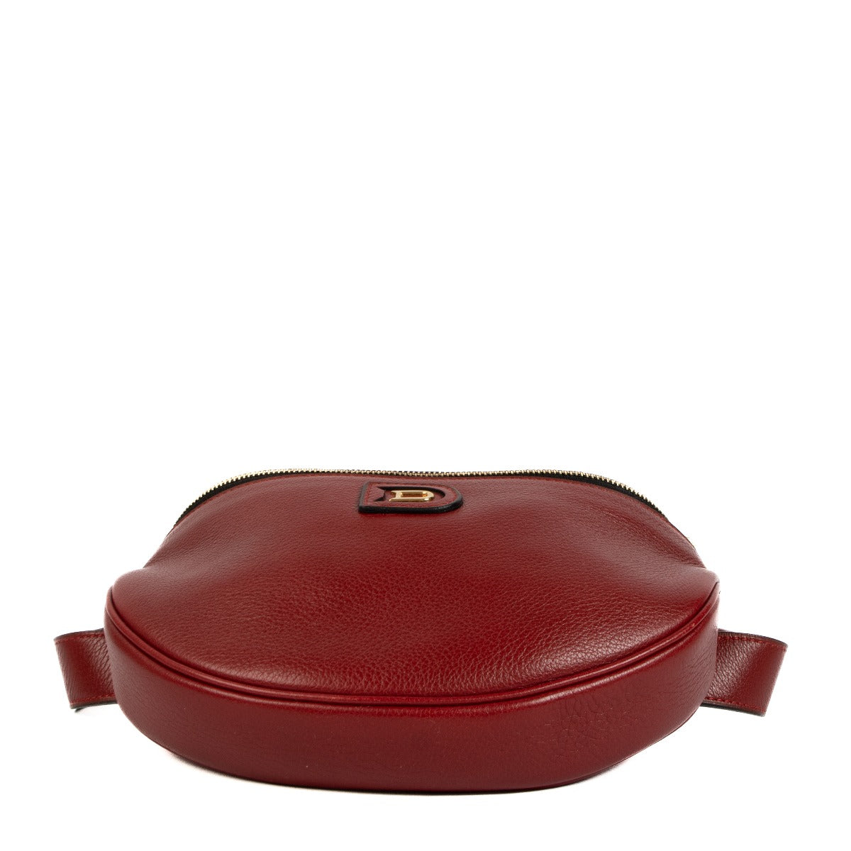 Delvaux Rosso Trotteur Musette Belt Bag