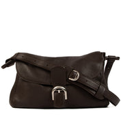 Delvaux Chocolate Brown Brillant Besace Shoulder Bag