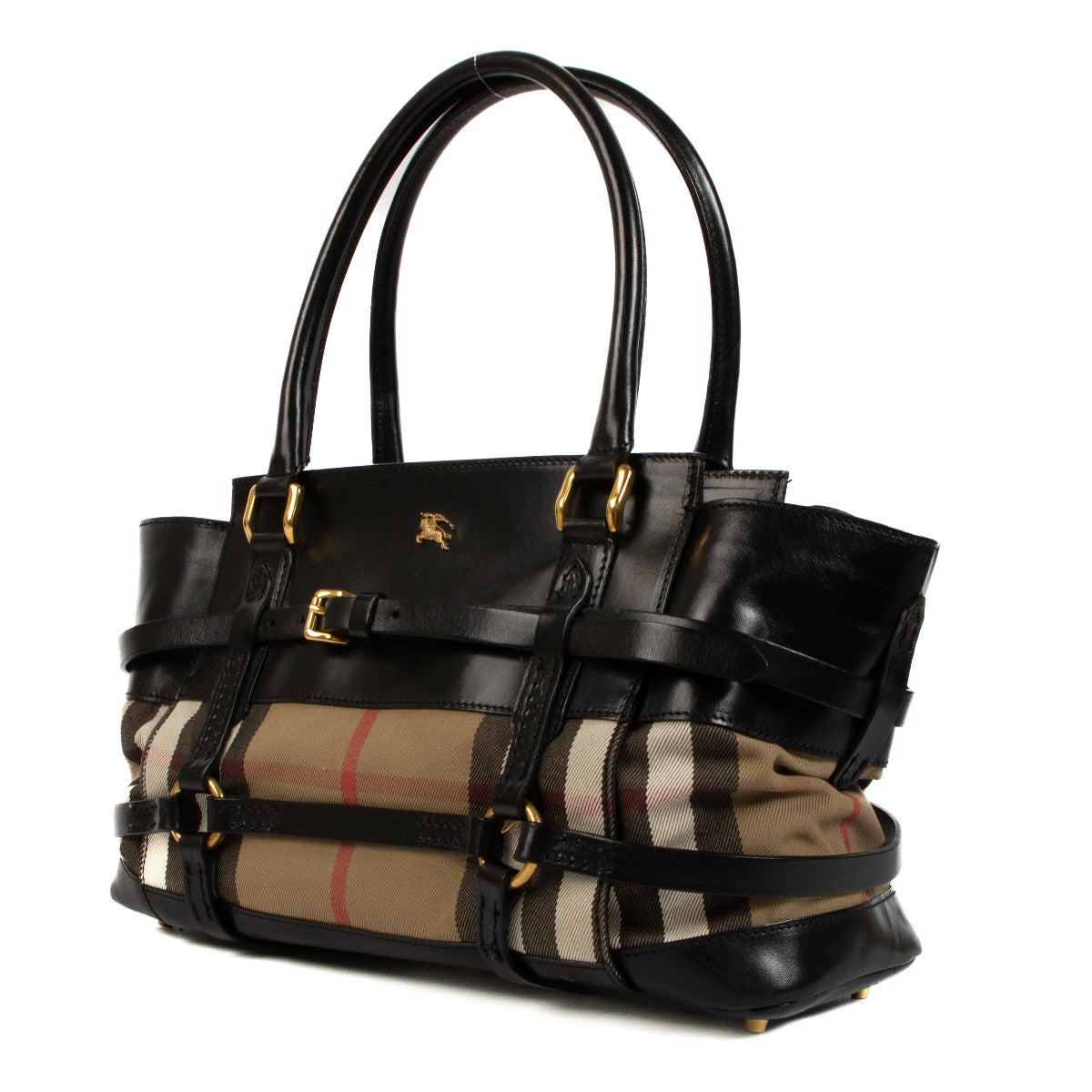 Burberry House Check Bridle Kent Bag