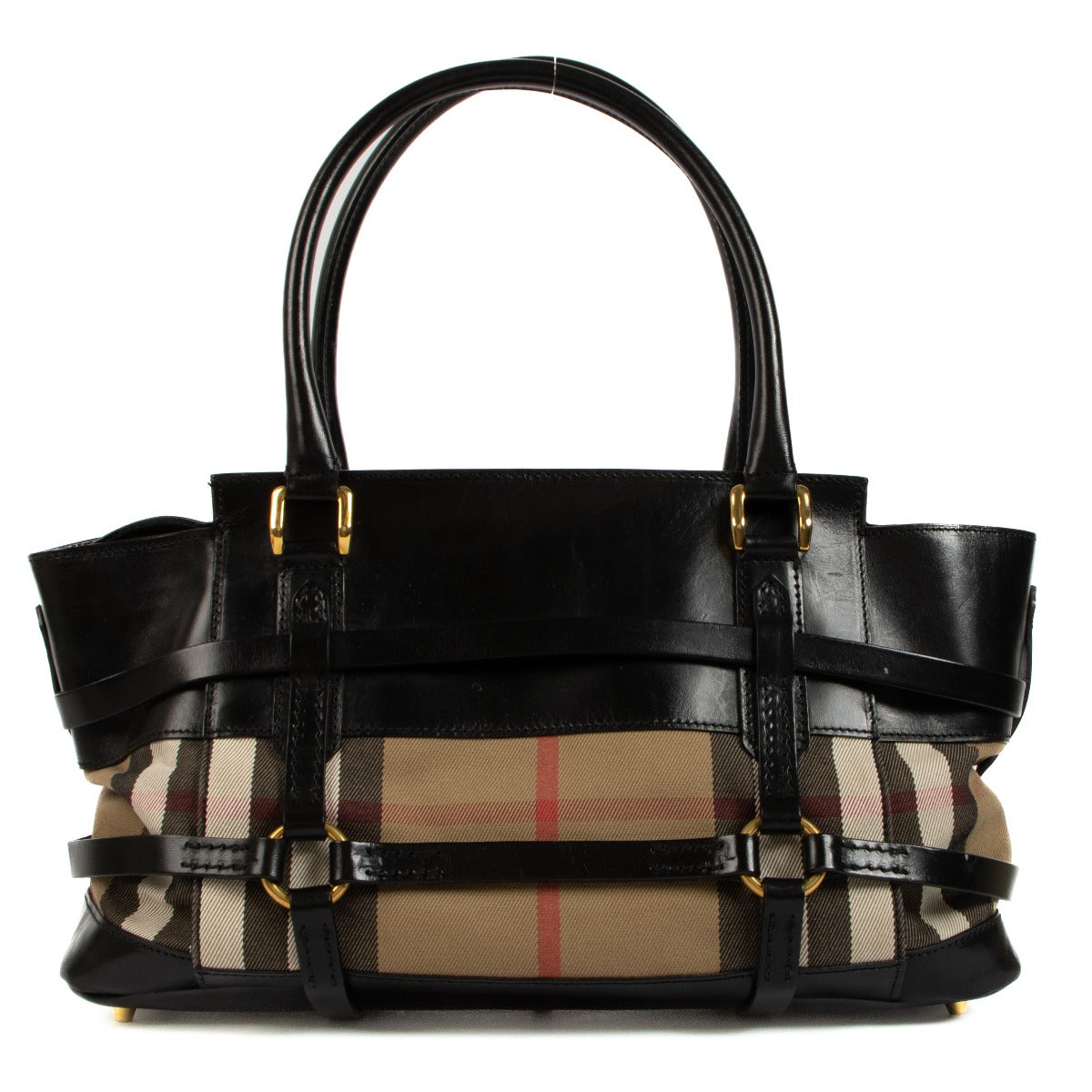 Burberry House Check Bridle Kent Bag