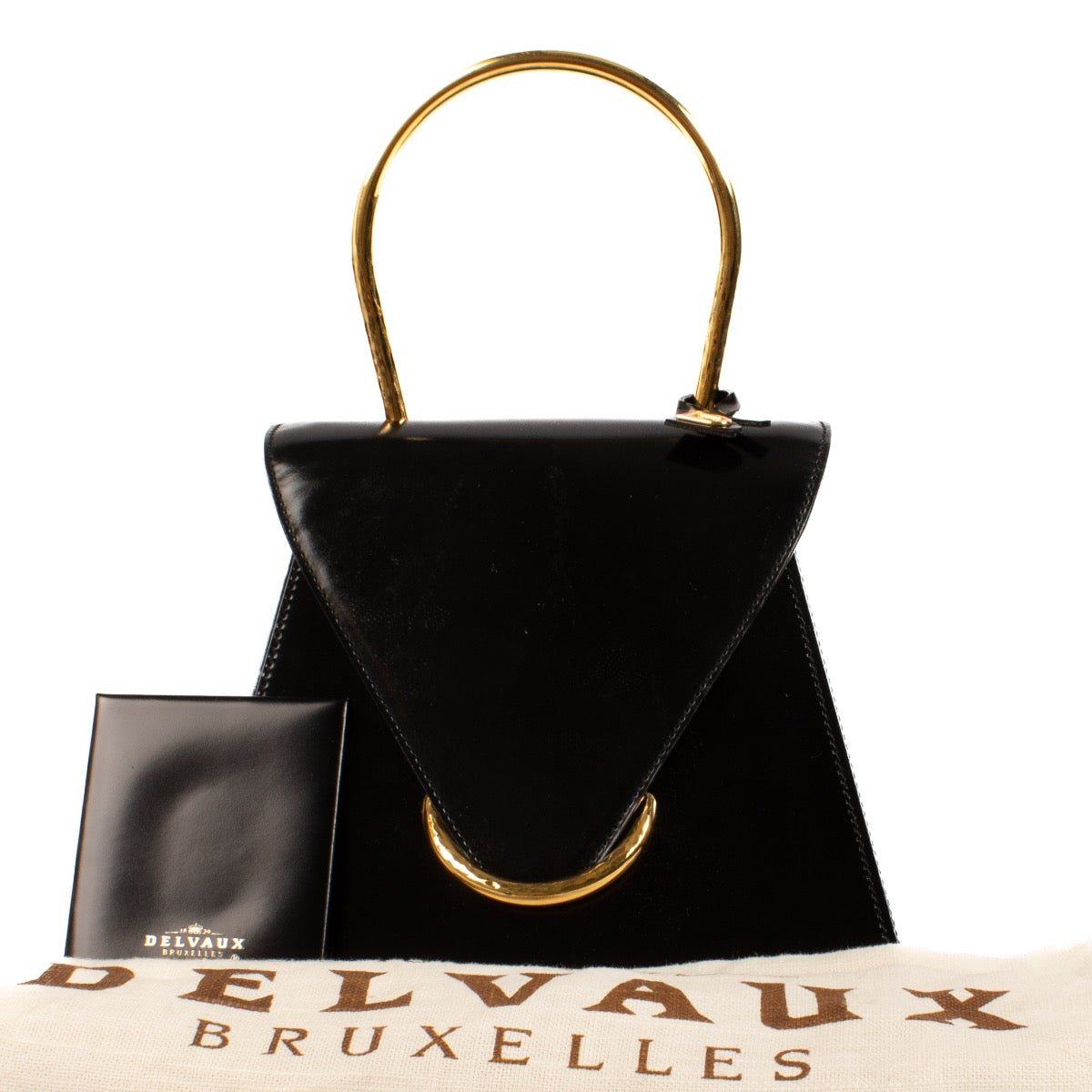 shop 100% authentic second hand Delvaux UT Triangle Black Magic Bag on Labellov.com