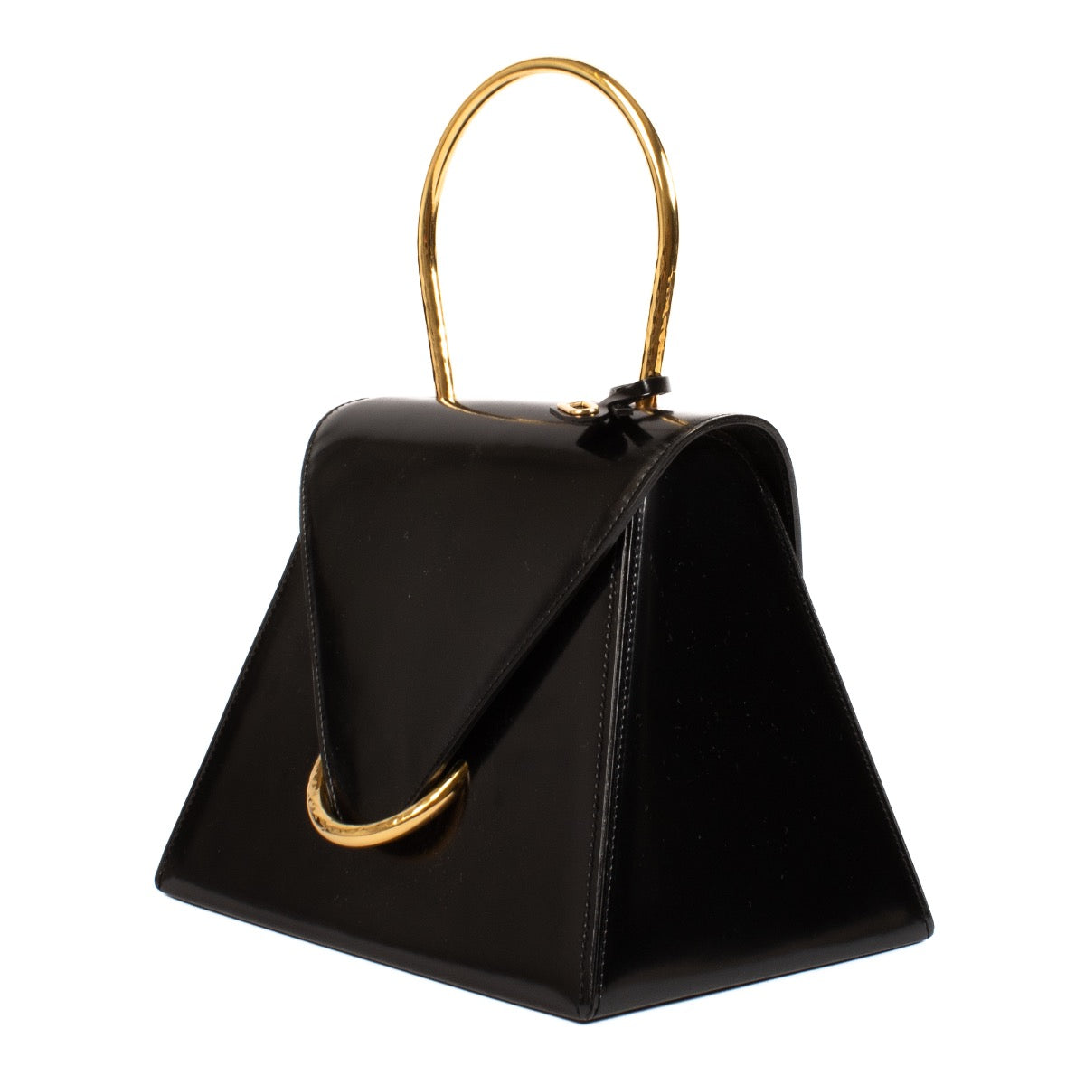 shop 100% authentic second hand Delvaux UT Triangle Black Magic Bag on Labellov.com