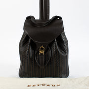 Shop 100% authentic second hand Delvaux Brown Rose Backpack on Labellov.com