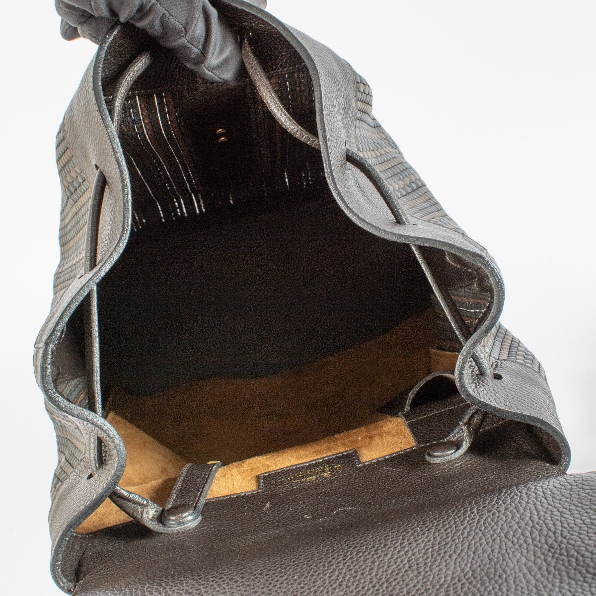 Shop 100% authentic second hand Delvaux Brown Rose Backpack on Labellov.com