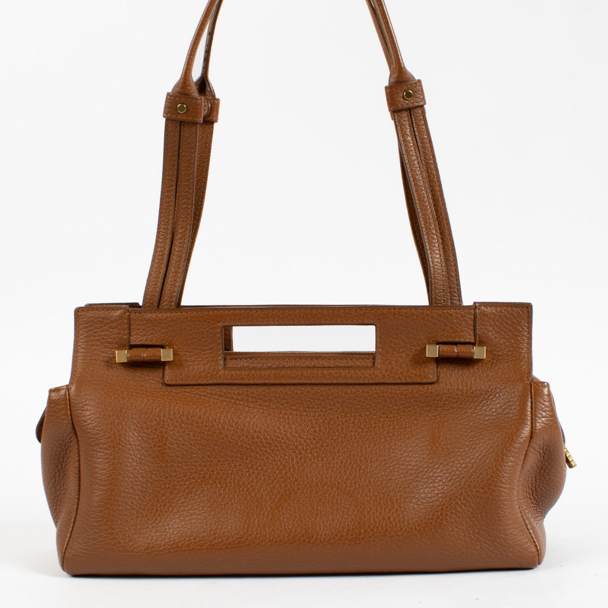 Shop 100% authentic second hand Delvaux Camel Benjamin PM Top Handle Bag on Labellov.com