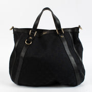 Shop 100% authentic second hand Gucci Black GG Canvas Bag on Labellov.com