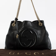 Shop 100% authentic second hand Gucci Black Soho Medium Hobo Shoulder Bag on Labellov.com