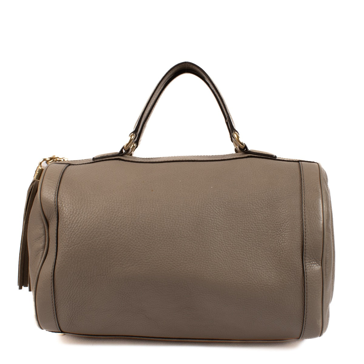 shop 100% authentic second hand Gucci Taupe Boston Bag on Labellov.com