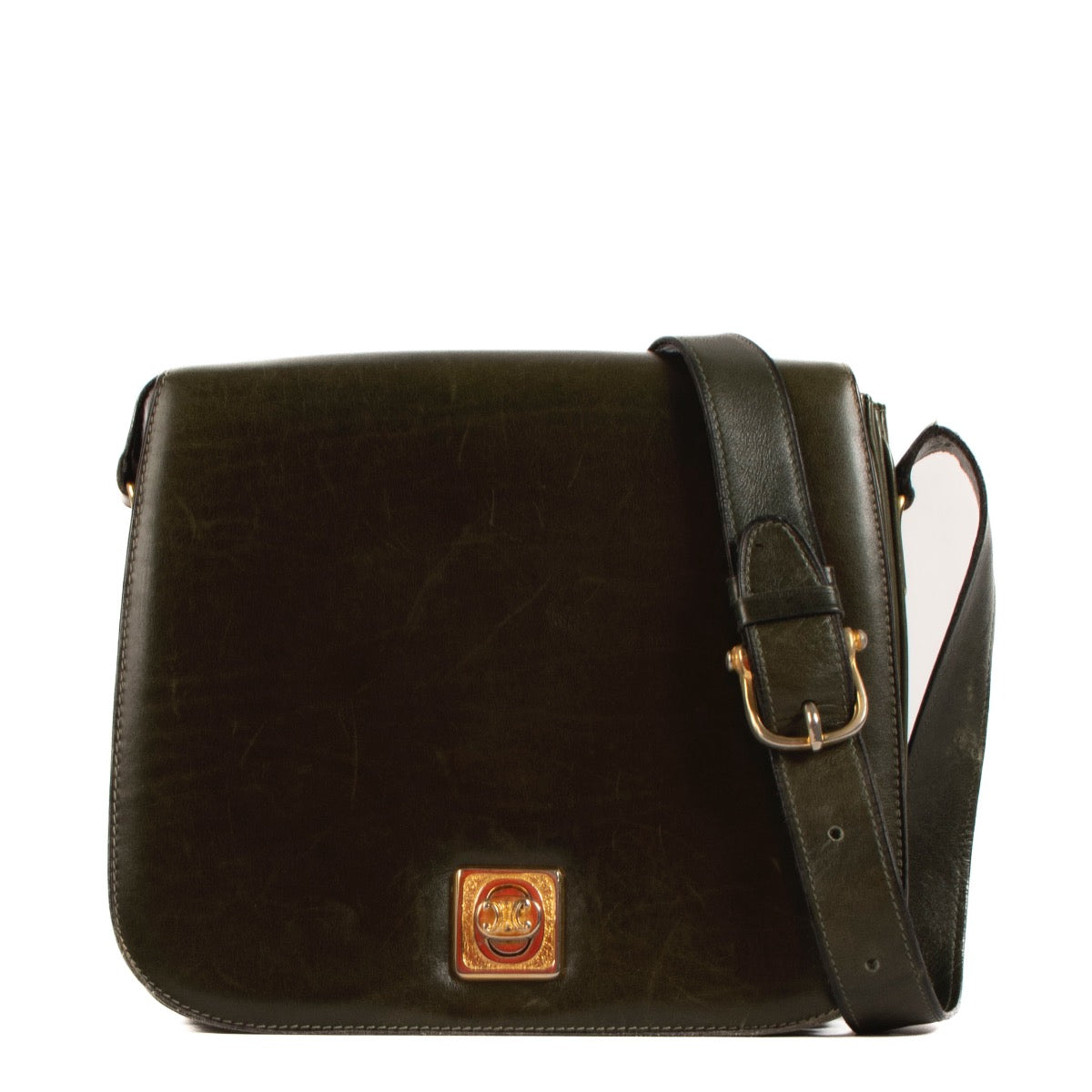 Shop 100% authentic second-hand Celine Green Shoulder Bag on Labellov.com