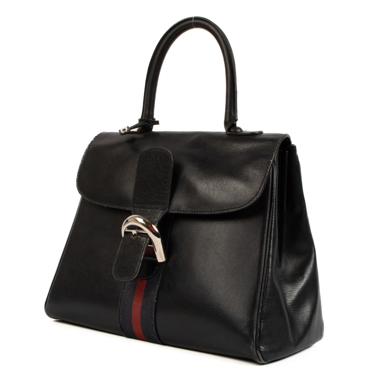 Shop 100% authentic second-hand Delvaux Blue MM Brillant on Labellov.com