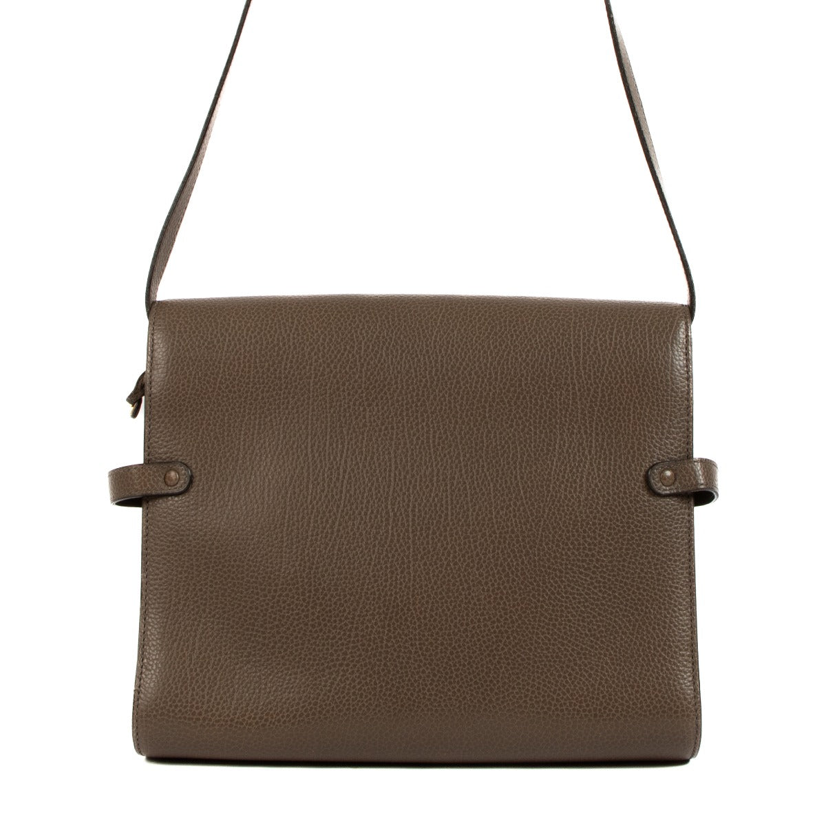 Shop 100% authentic second-hand Delvaux Taupe Crossbody Bag on Labellov.com